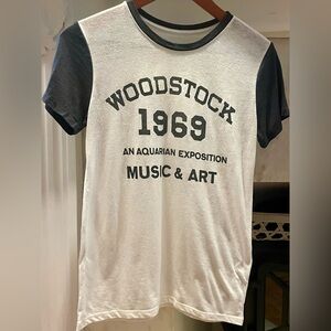 Lucky Brand Woodstock Graphic Tee